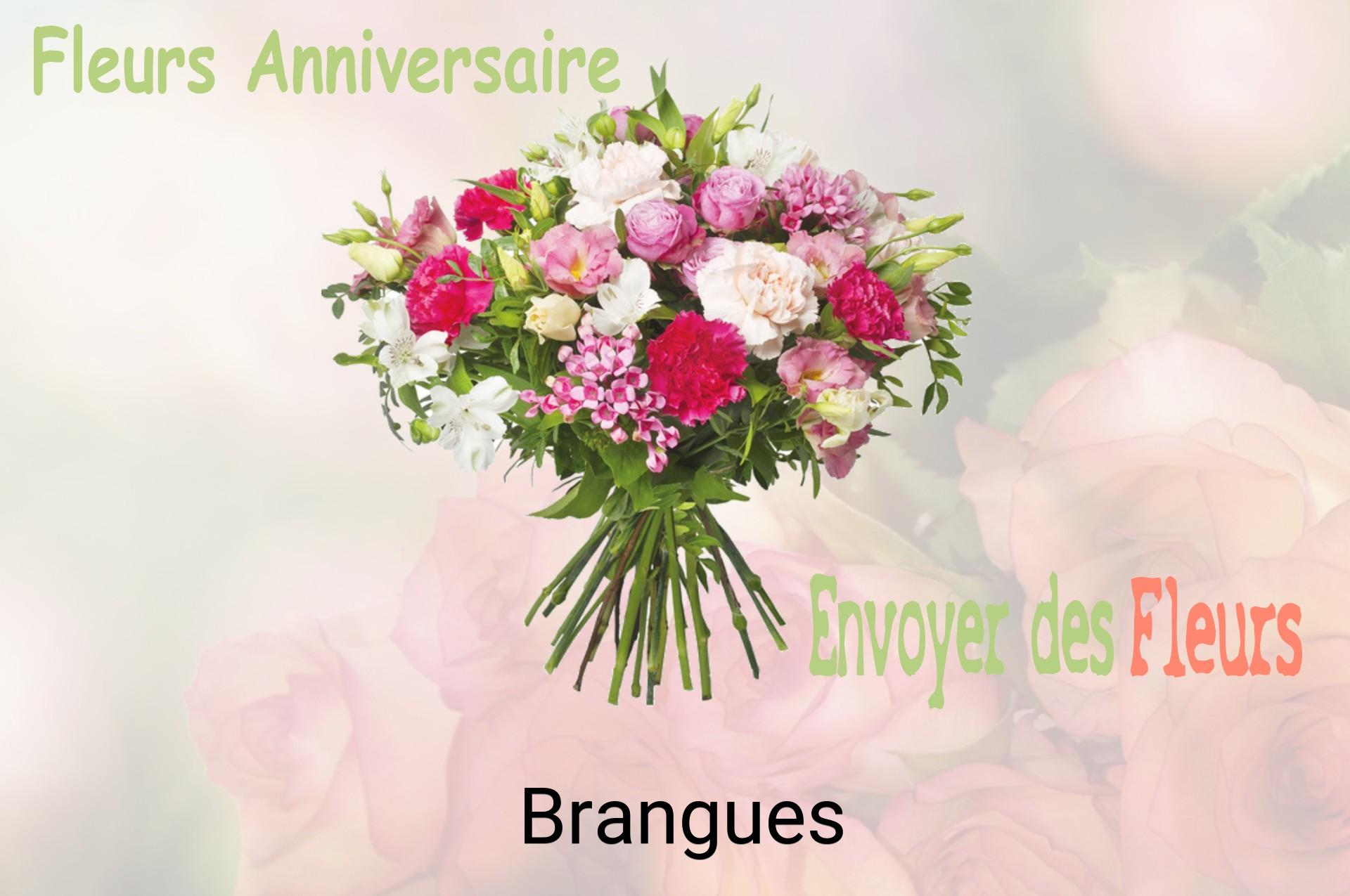 Bouquet de fleurs d’anniversaire livré à Brangues