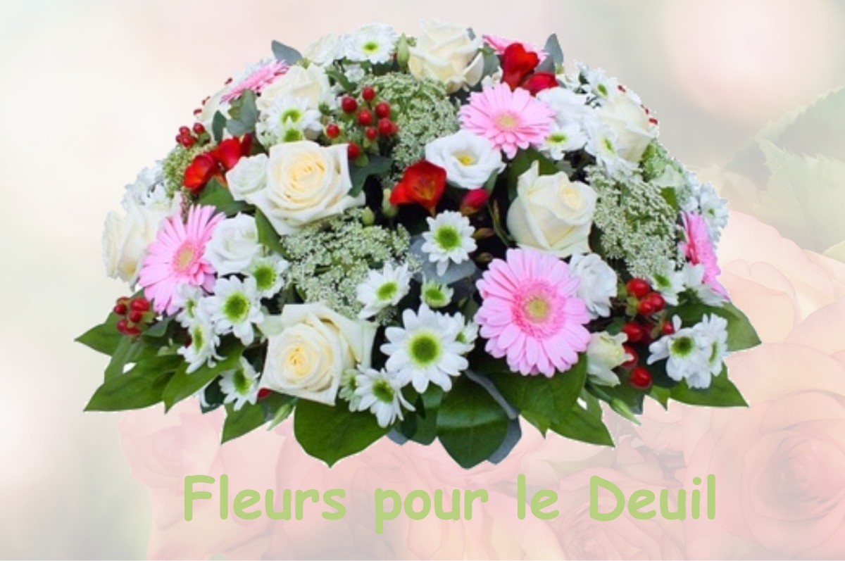 fleurs deuil BRANGUES